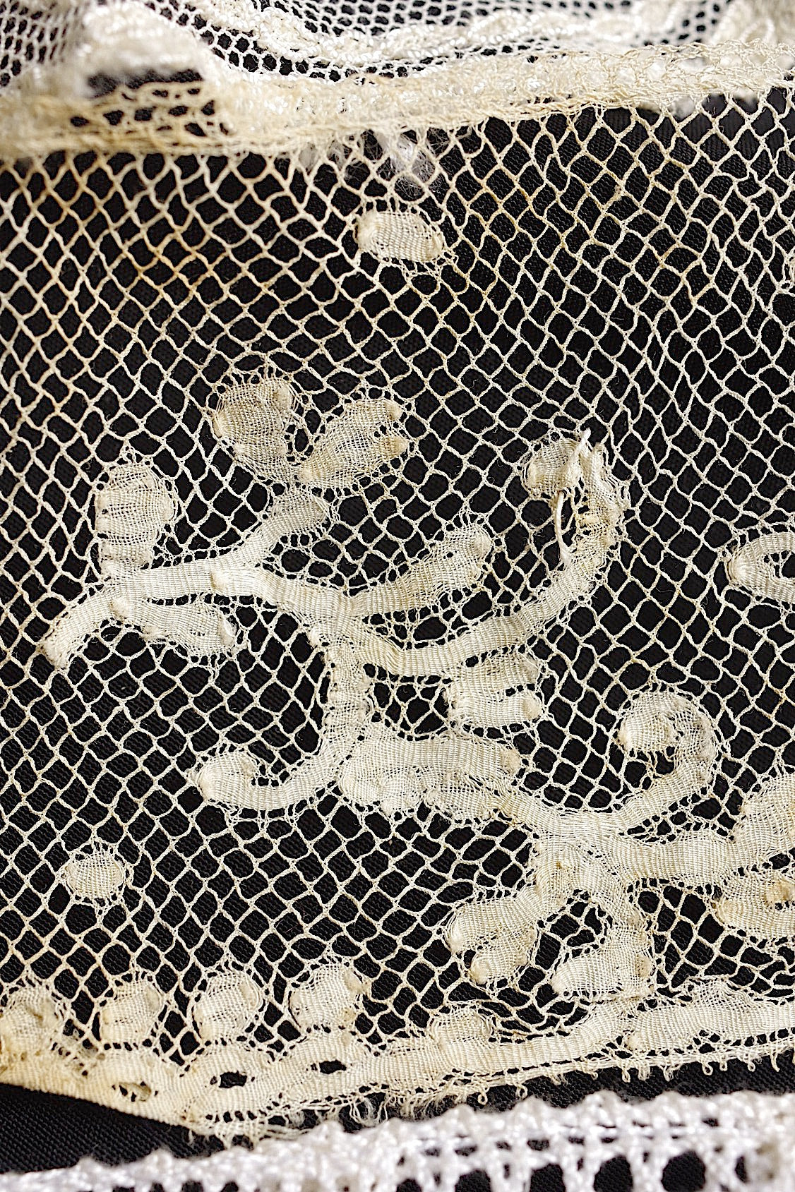 アンティークレース　dentelle ancienne 素材用lots3 .FR a l'epoque