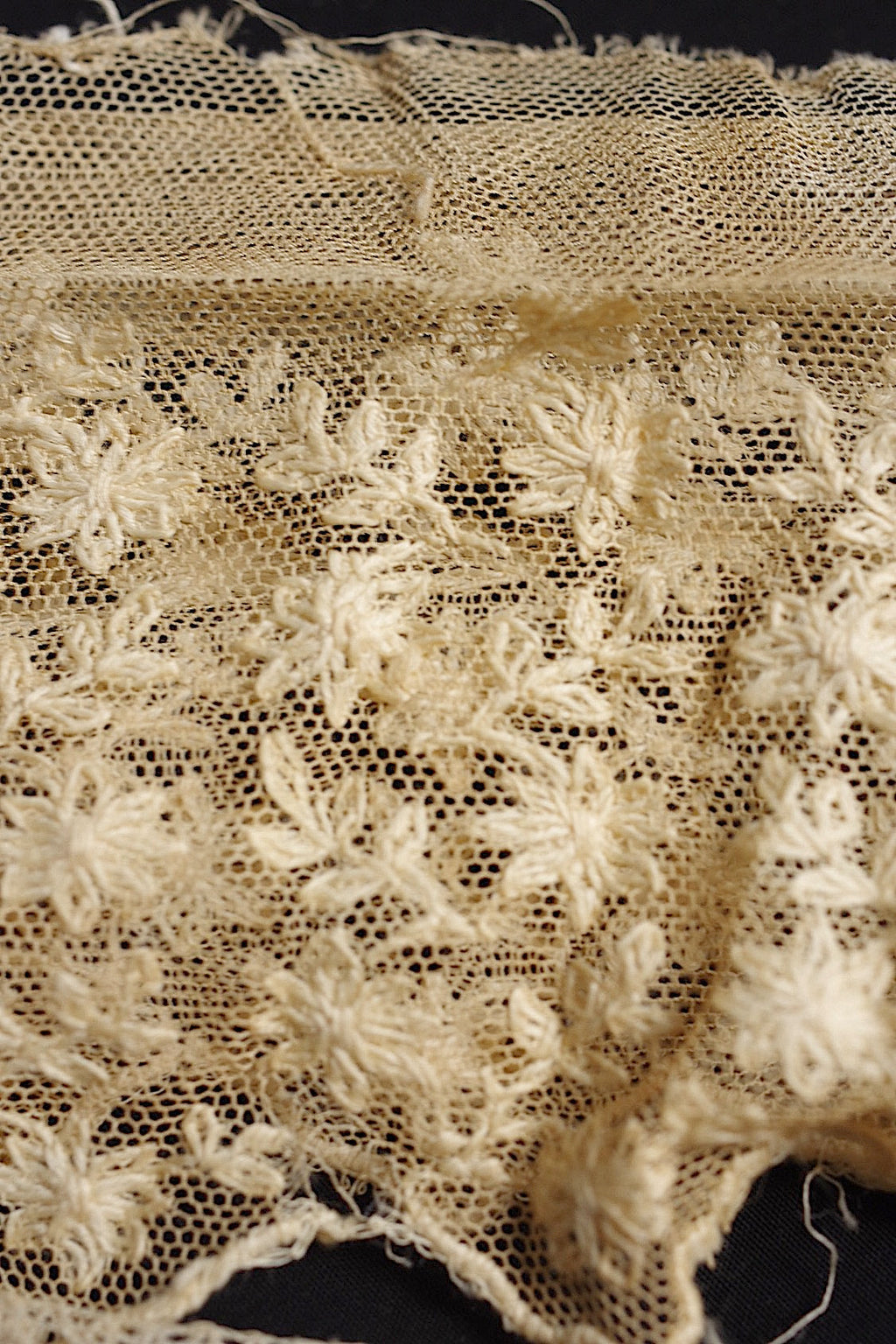 アンティークレース　dentelle ancienne 素材用lots4 .FR a l'epoque