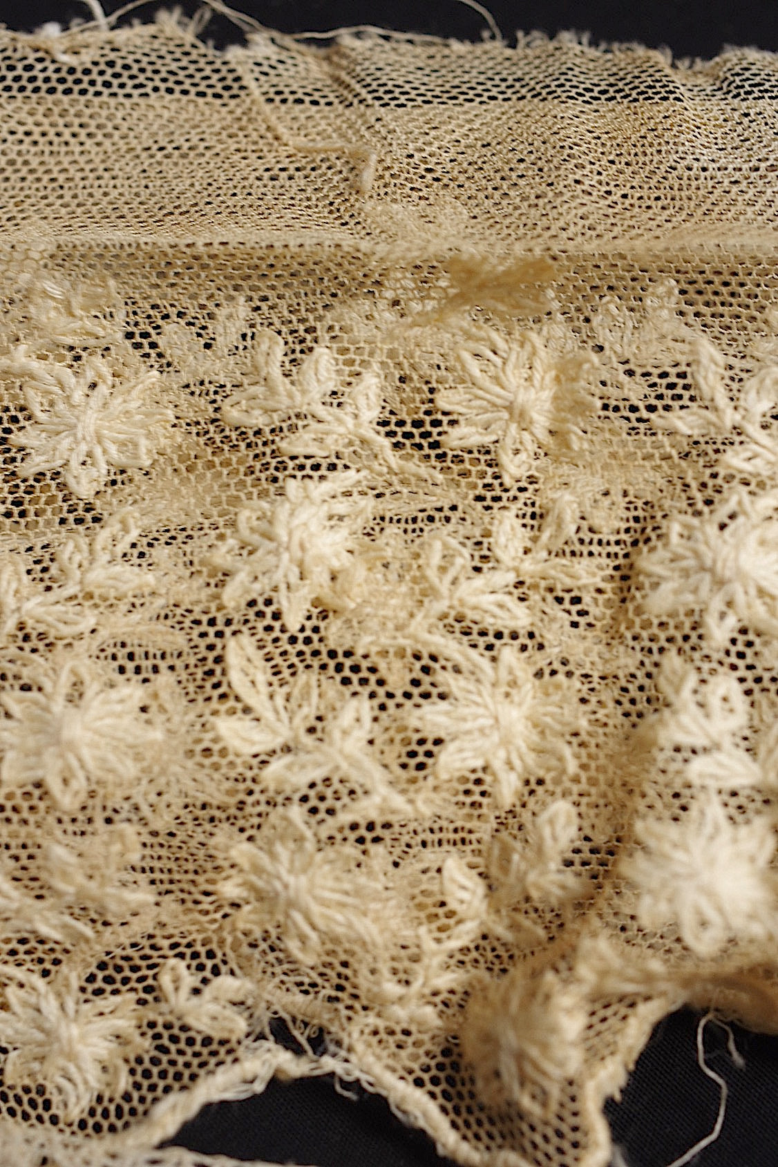 アンティークレース　dentelle ancienne 素材用lots4 .FR a l'epoque