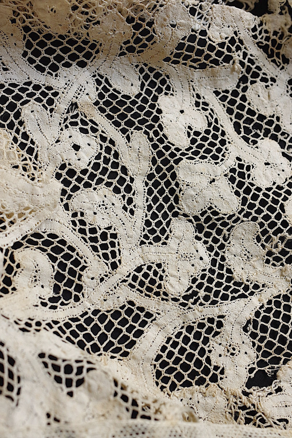 アンティークレース　dentelle ancienne 素材用lots5 .FR a l'epoque