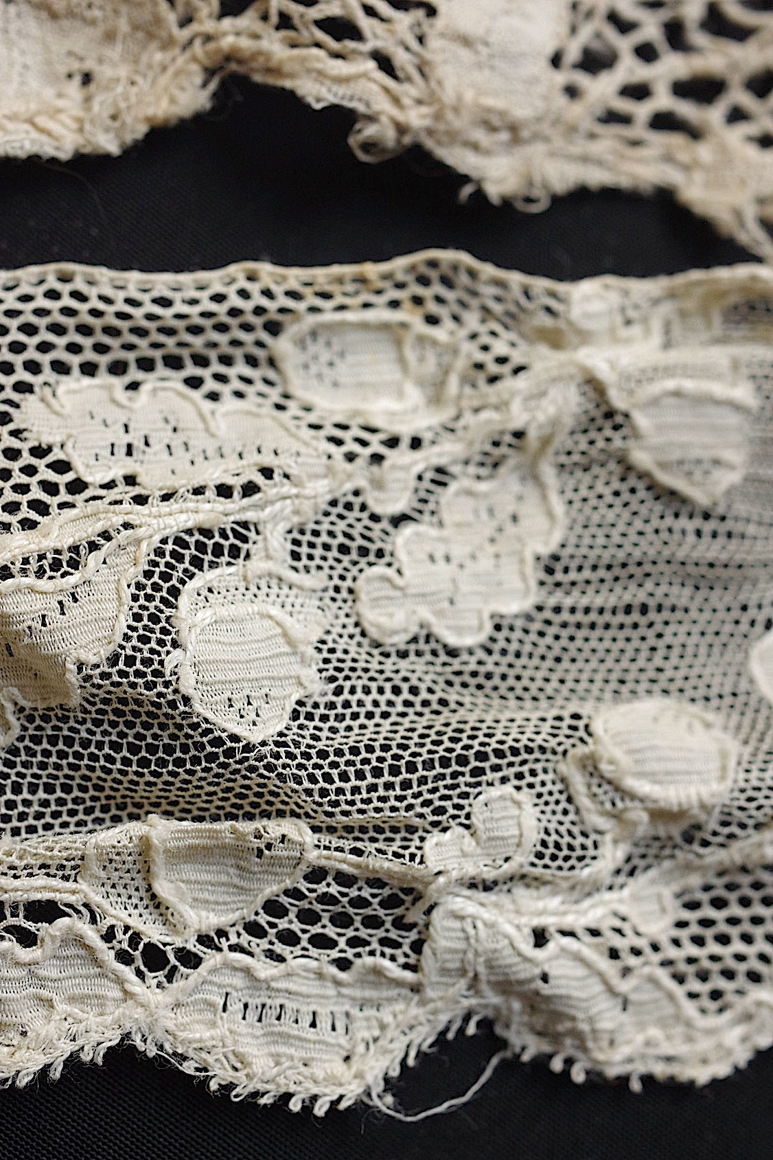 アンティークレース　dentelle ancienne 素材用lots5 .FR a l'epoque
