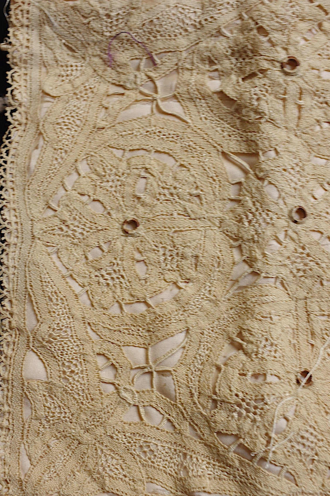 アンティークレース　dentelle ancienne 素材用lots5 .FR a l'epoque