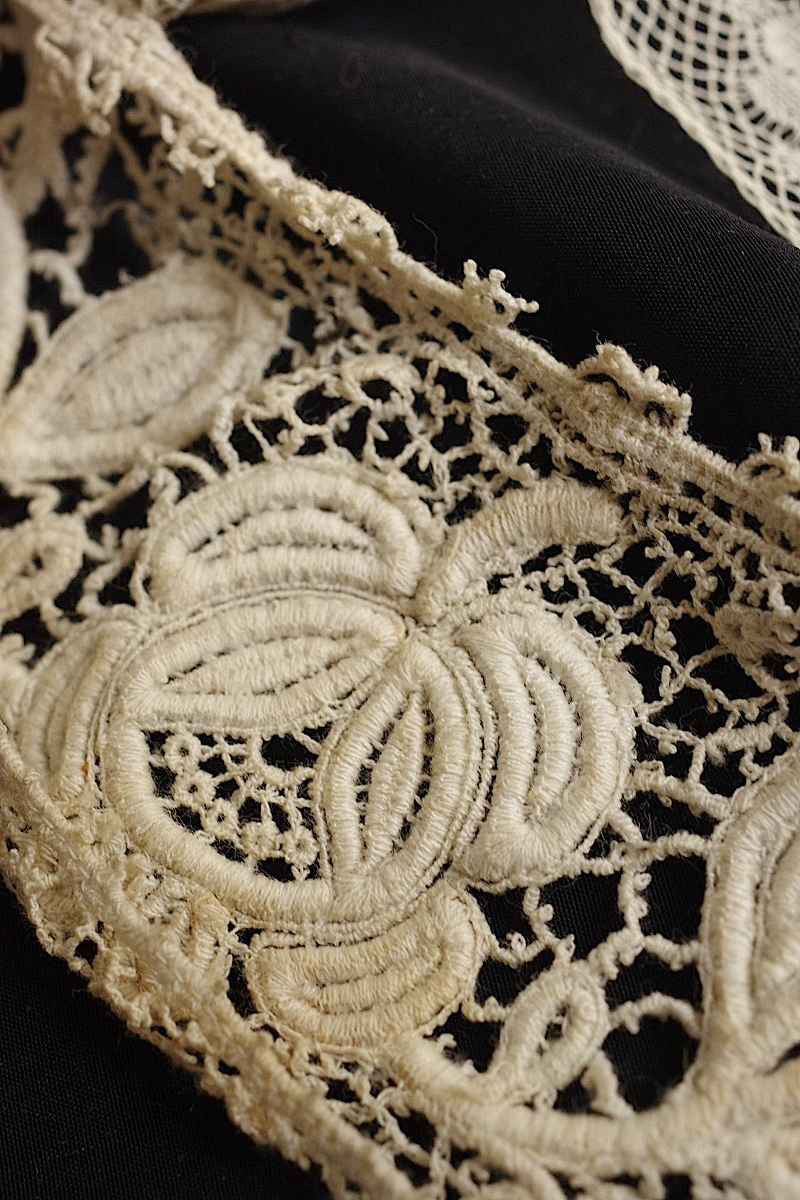 アンティークレース　dentelle ancienne 素材用lots6 .FR a l'epoque