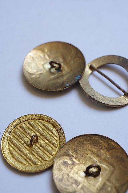 アンティークボタン　boutons antique lots7 .FR a l'epoque