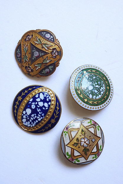 アンティークボタン　boutons antique lots8 .FR a l'epoque