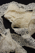 アンティークレース　dentelle ancienne-antique lace　495cm .FR a l'epoque