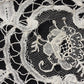 アンティークレース　dentelle ancienne-antique lace　大きな襟 素材用 .FR a l'epoque