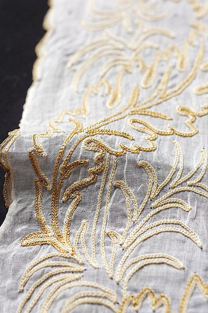 アンティークレース　dentelle ancienne-antique lace　刺繍ハンカチlot 素材用 .FR a l'epoque