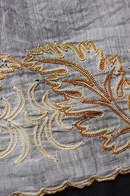 アンティークレース　dentelle ancienne-antique lace　刺繍ハンカチlot 素材用 .FR a l'epoque