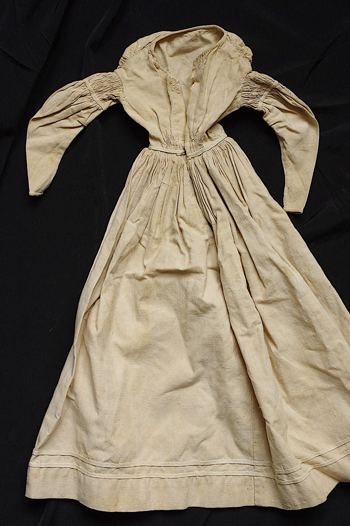 アンティークドール用服　robe de poupée .FR a l'epoque