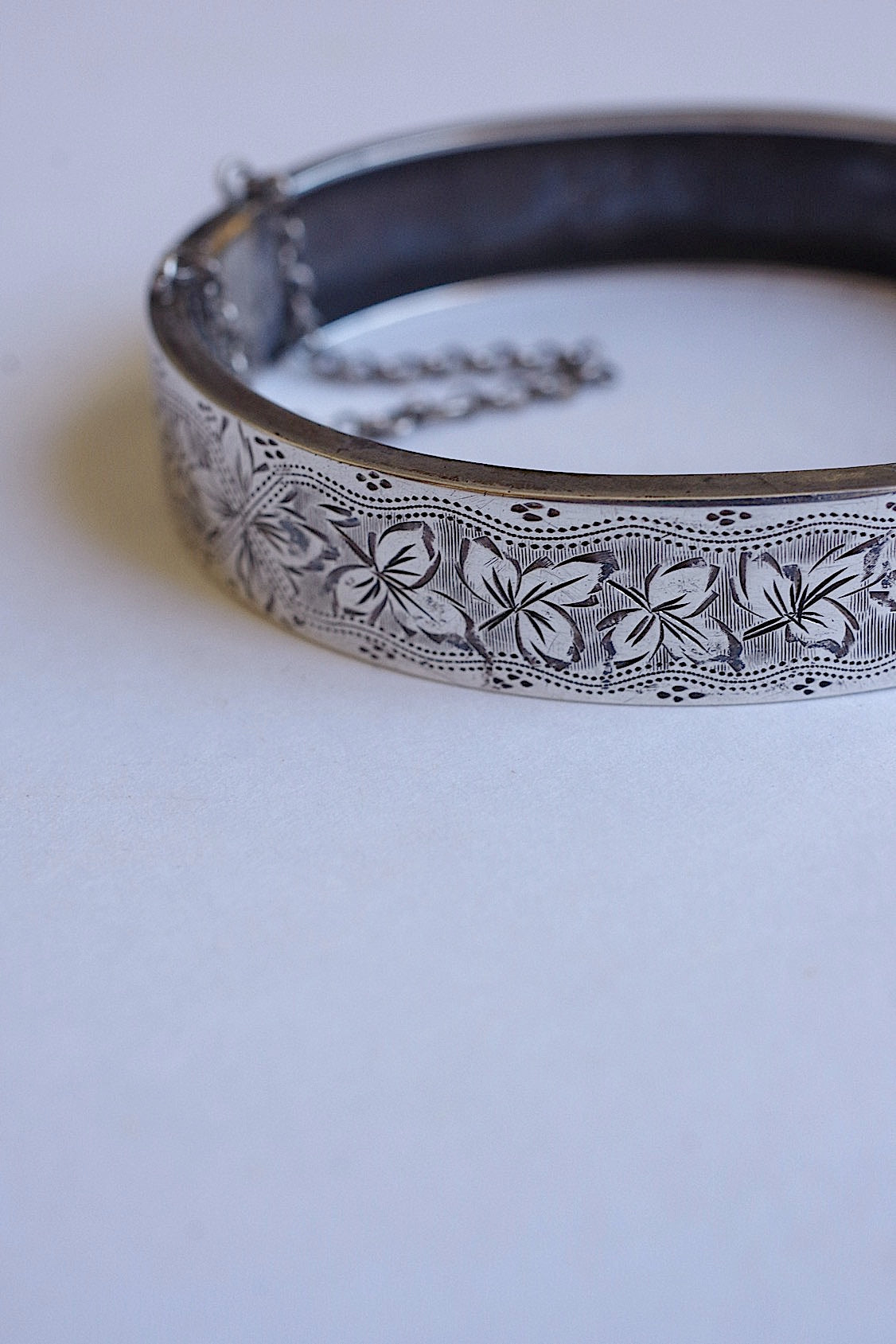 アンティークブレスレット　bracelet　antique シルバーブレスレット .FR a l'epoque