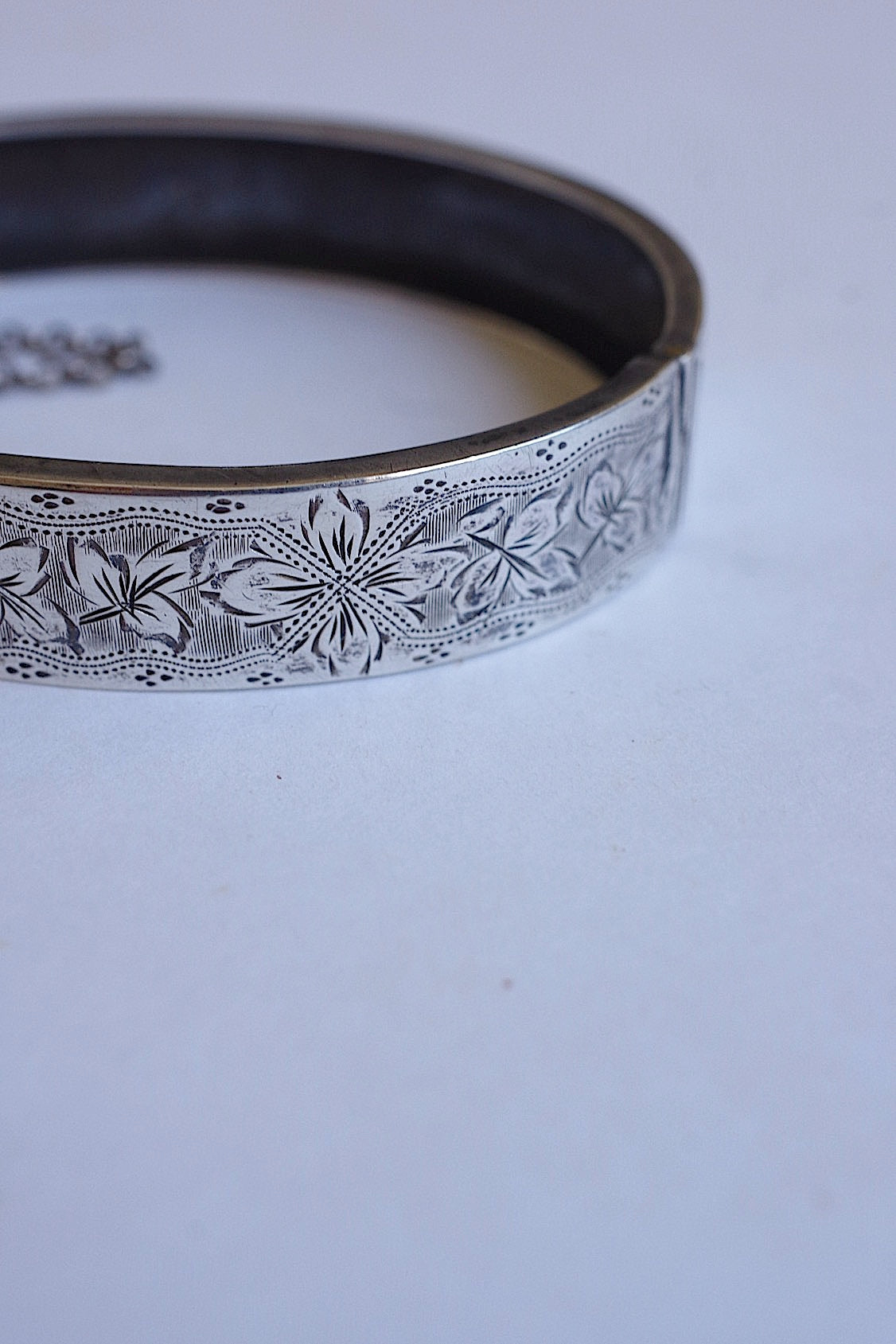 アンティークブレスレット　bracelet　antique シルバーブレスレット .FR a l'epoque
