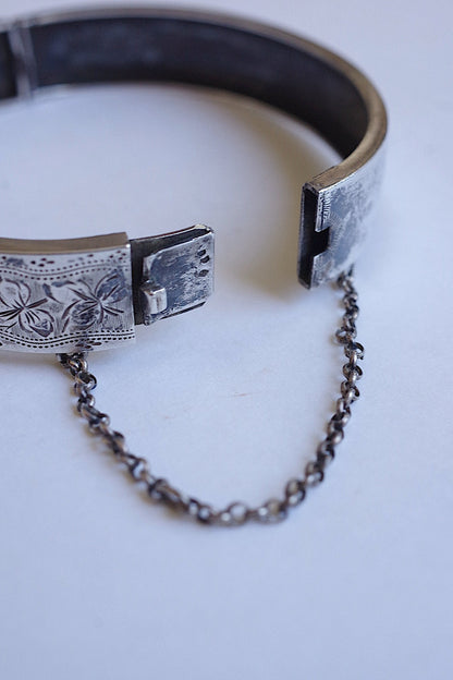 アンティークブレスレット　bracelet　antique シルバーブレスレット .FR a l'epoque