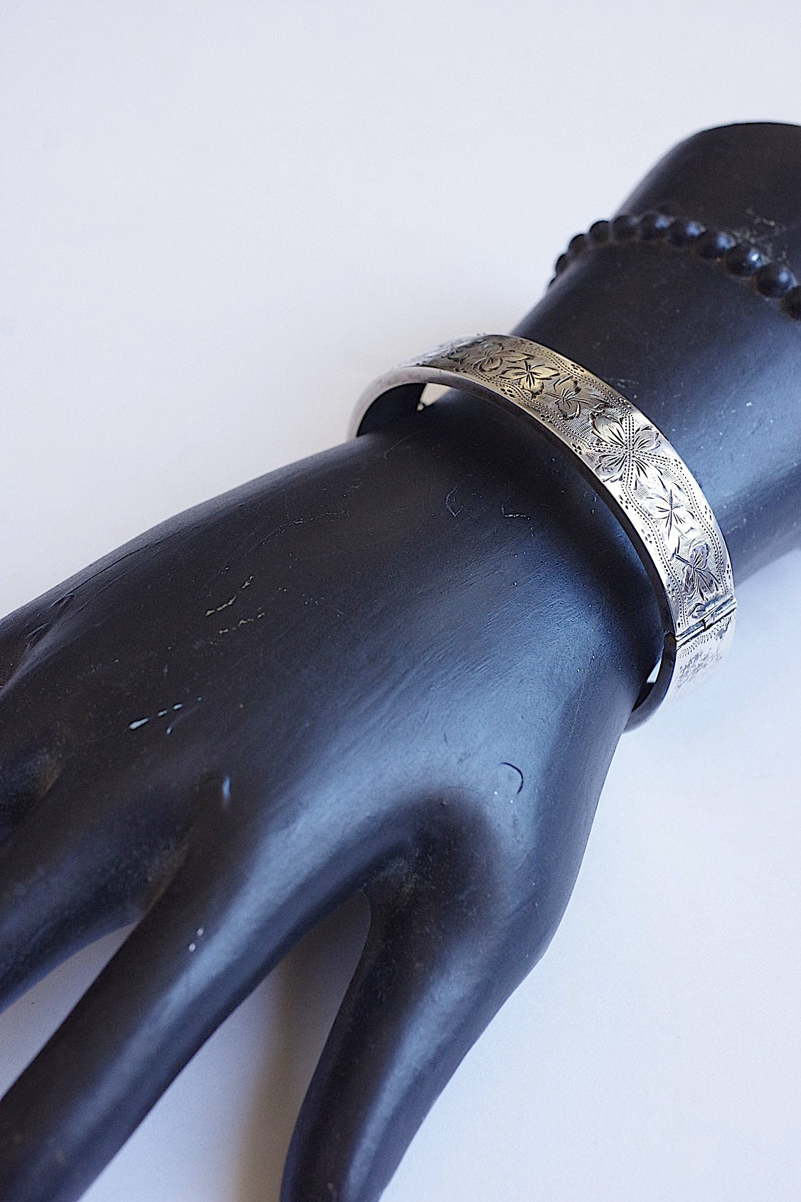 アンティークブレスレット　bracelet　antique シルバーブレスレット .FR a l'epoque