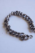 アンティークブレスレット　bracelet　antique シルバーチェーンブレスレット .FR a l'epoque