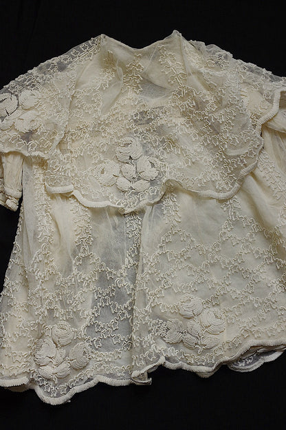 アンティーク子供服　vêtement d'enfant チュールマント .FR a l'epoque
