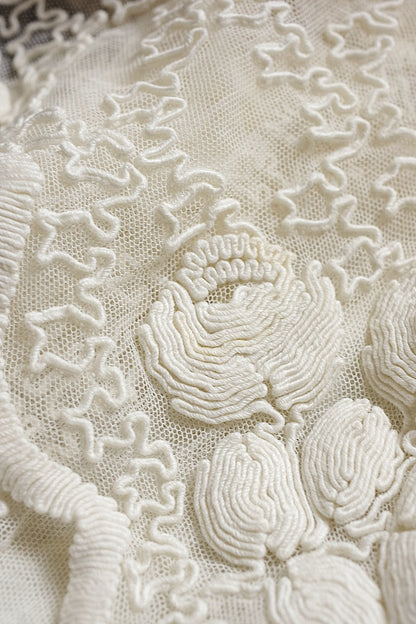 アンティーク子供服　vêtement d'enfant チュールマント .FR a l'epoque