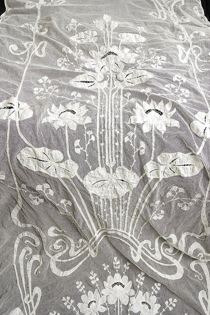 アンティークカーテン　linge de maison .FR a l'epoque