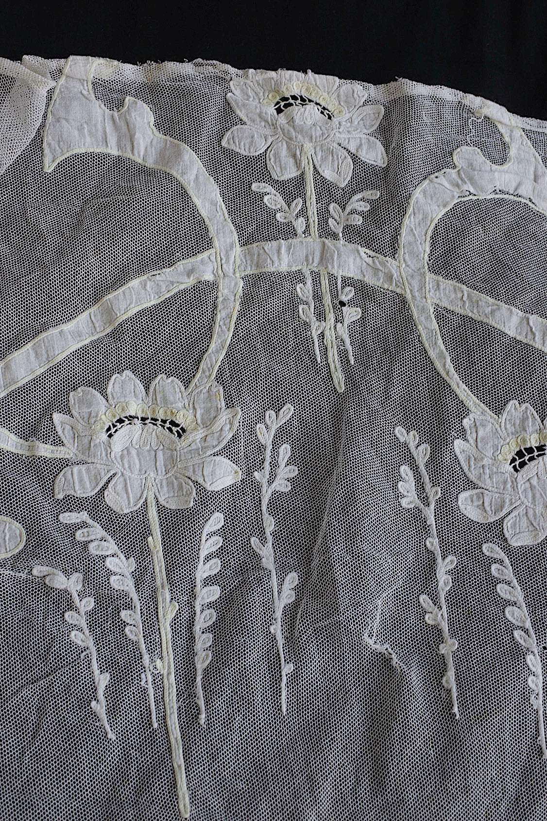 アンティークカーテン　linge de maison .FR a l'epoque