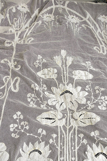 アンティークカーテン　linge de maison .FR a l'epoque