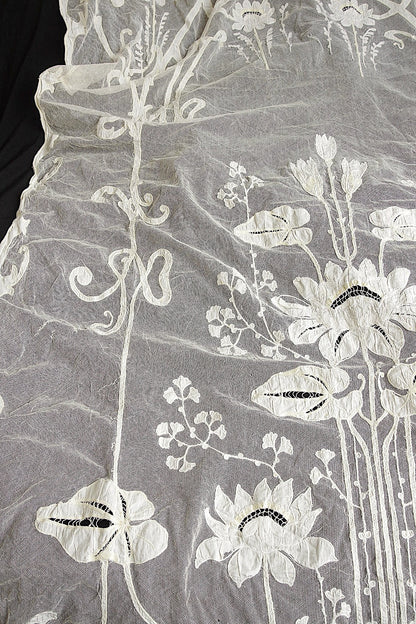 アンティークカーテン　linge de maison .FR a l'epoque