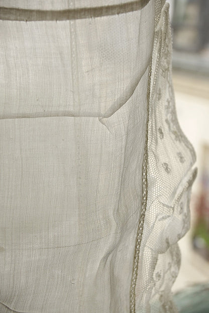アンティーク天蓋生地　linge de maison　 .FR a l'epoque