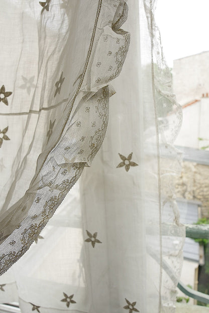 アンティーク天蓋生地　linge de maison　 .FR a l'epoque