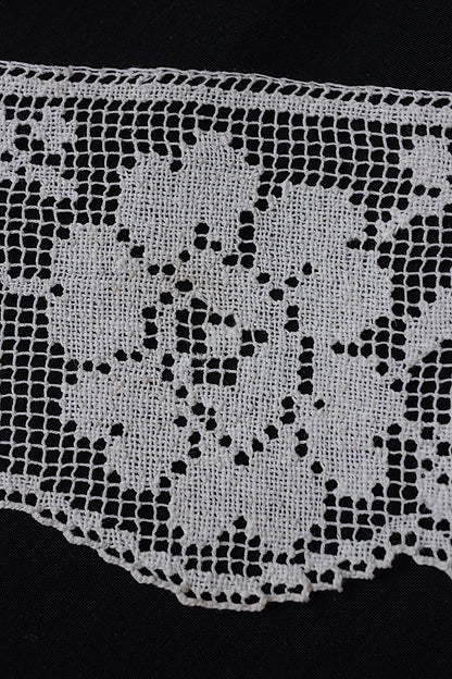 アンティークレース　dentelle ancienne 390cm .FR a l'epoque
