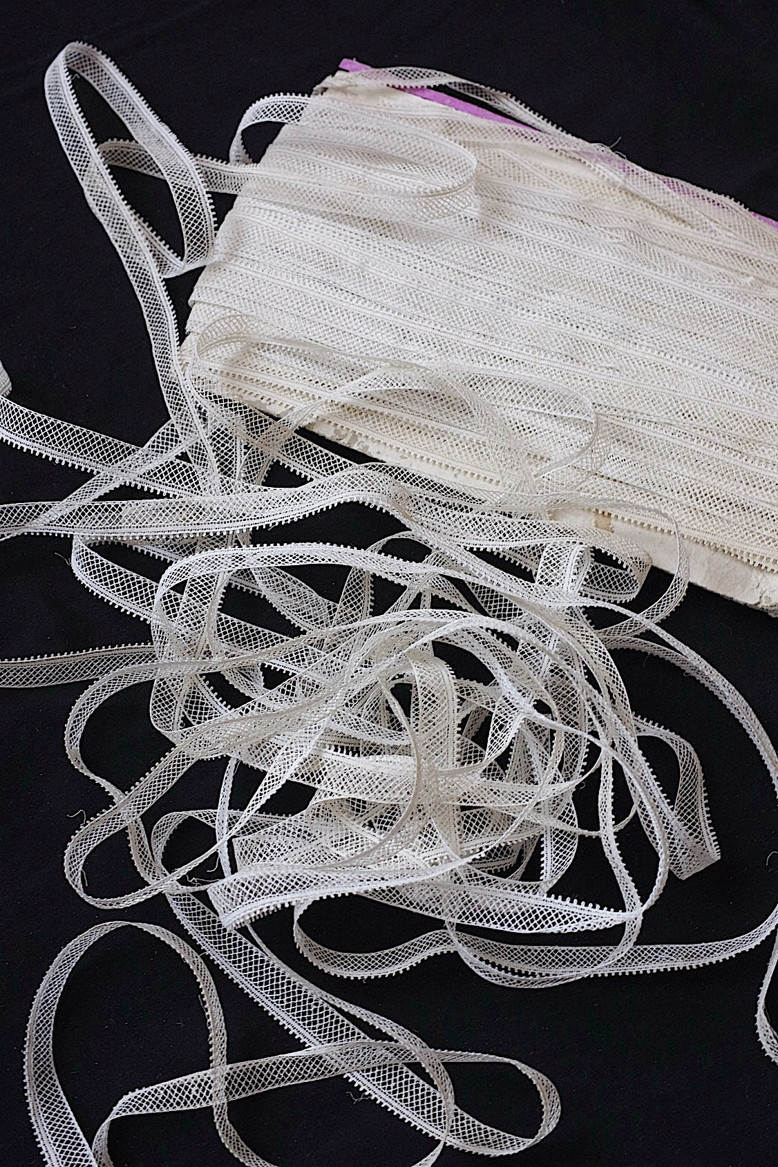 アンティークレース　dentelle ancienne　メッシュテープ .FR a l'epoque