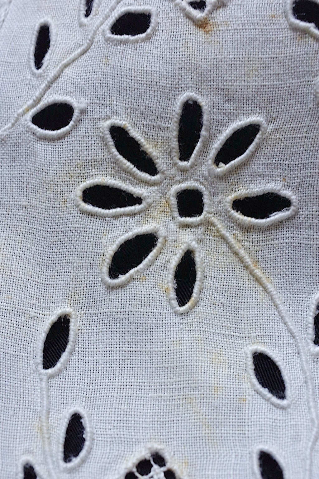 アンティークレース　dentelle ancienne　首周り .FR a l'epoque