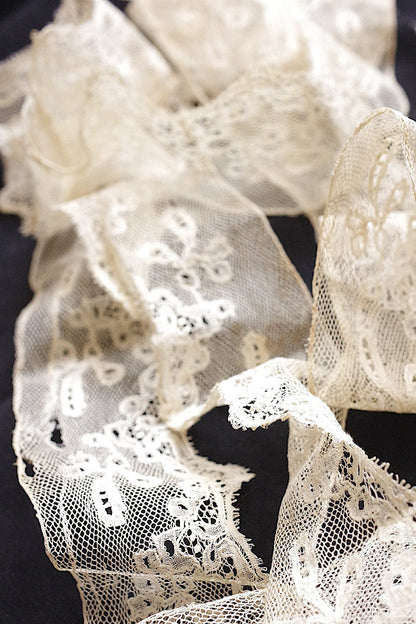 アンティークレース　dentelle ancienne　３種　素材に .FR a l'epoque
