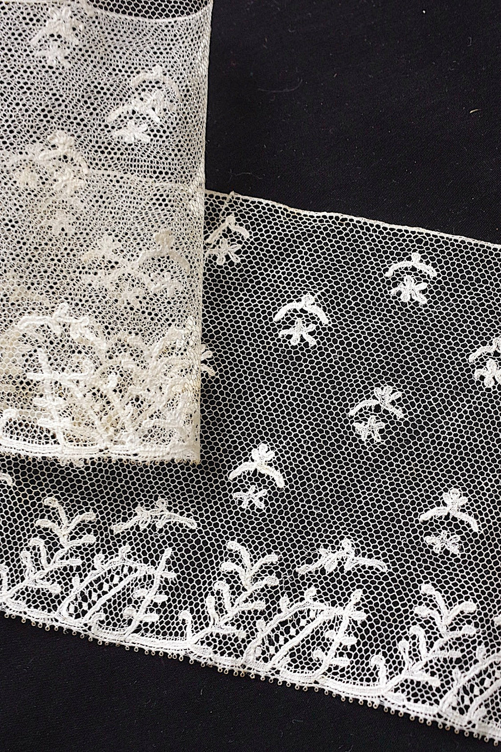 アンティークレース　dentelle ancienne　３種　素材に .FR a l'epoque