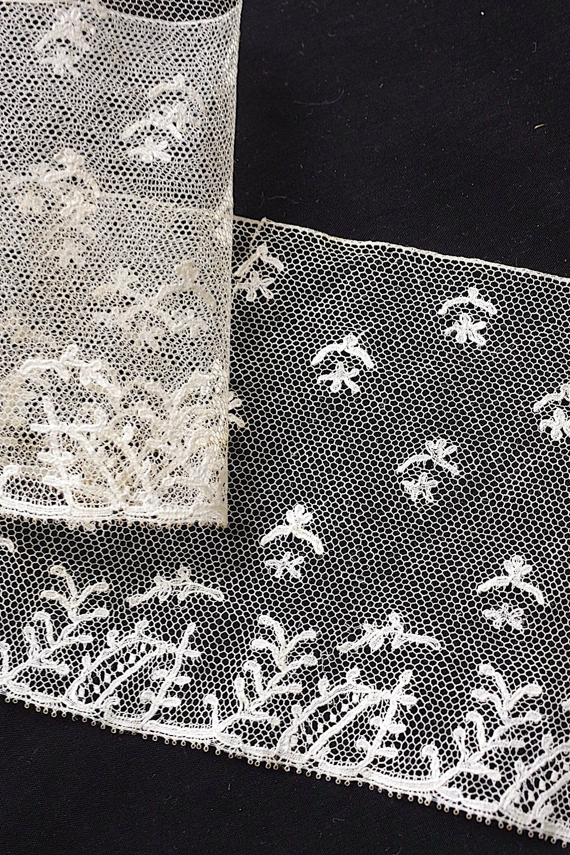 アンティークレース　dentelle ancienne　３種　素材に .FR a l'epoque