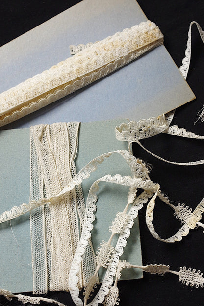 アンティークレース　dentelle ancienne　素材テープ .FR a l'epoque