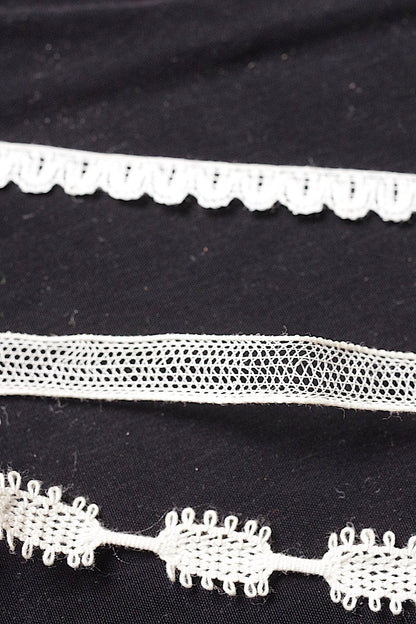 アンティークレース　dentelle ancienne　素材テープ .FR a l'epoque