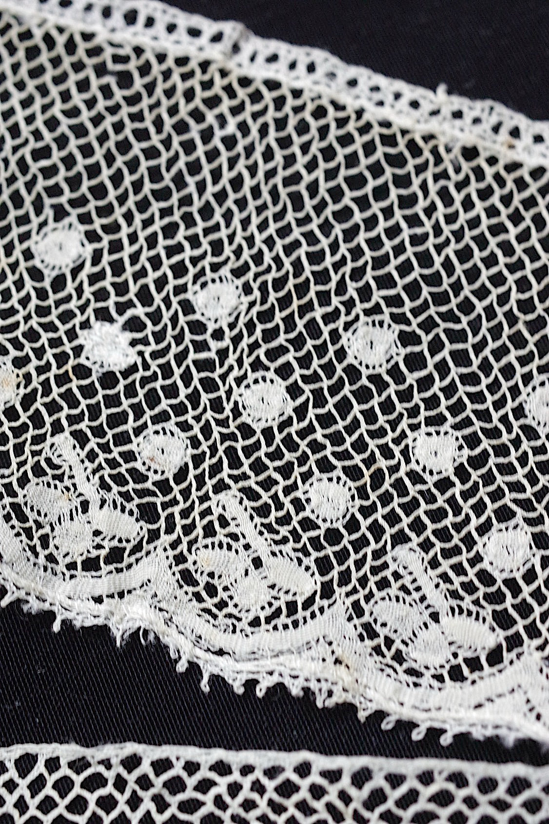 アンティークレース　dentelle ancienne　3本 .FR a l'epoque