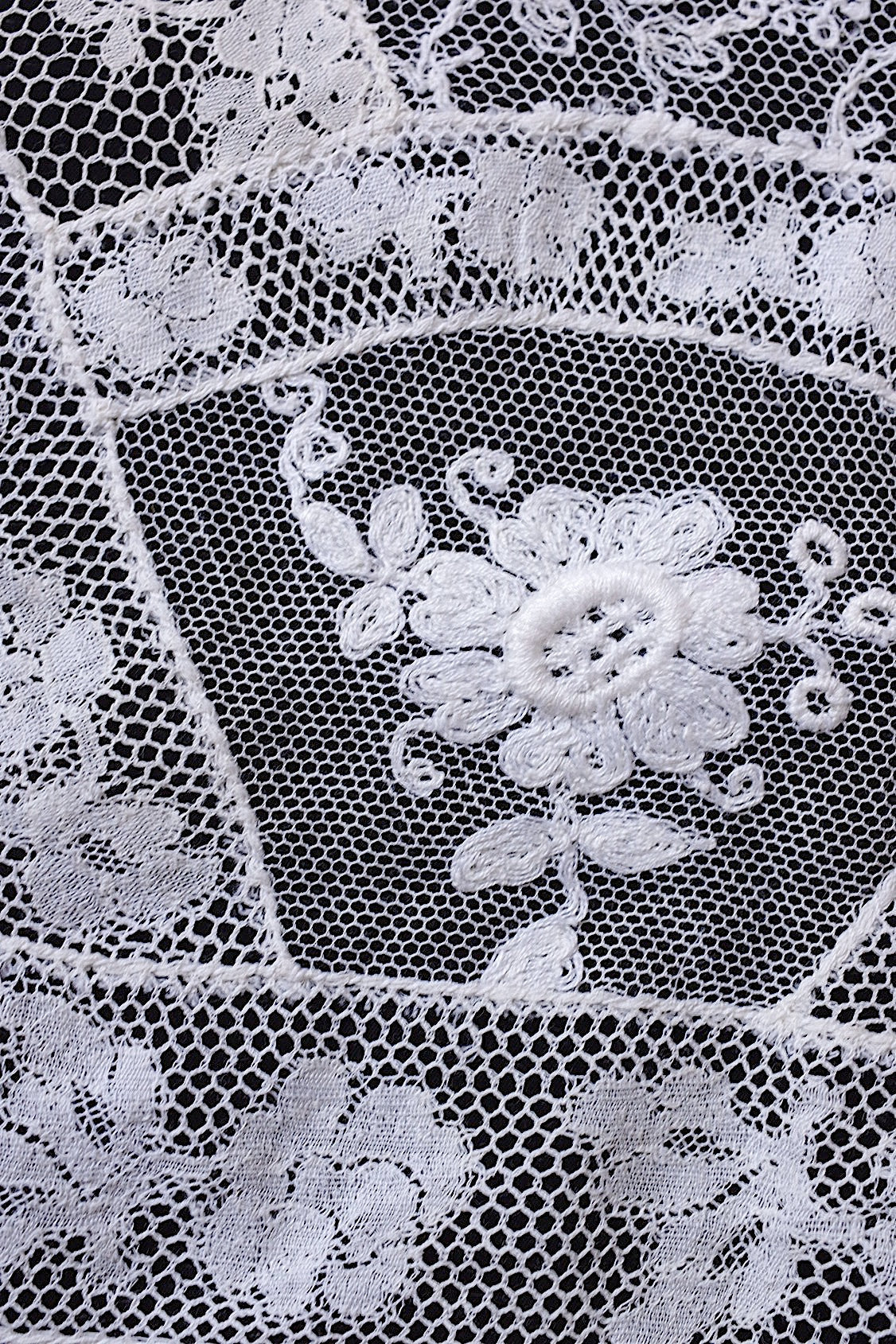 アンティークレース　dentelle ancienne　刺繍クロス .FR a l'epoque