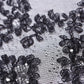 アンティークレース　dentelle ancienne　くろレース　2本 .FR a l'epoque