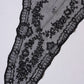 アンティークレース　dentelle ancienne　くろレース　2本 .FR a l'epoque