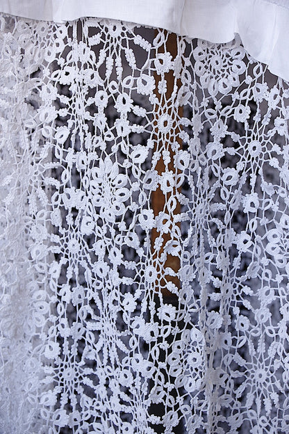 アンティーク司祭服　vêtement antique aube 2 .FR a l'epoque