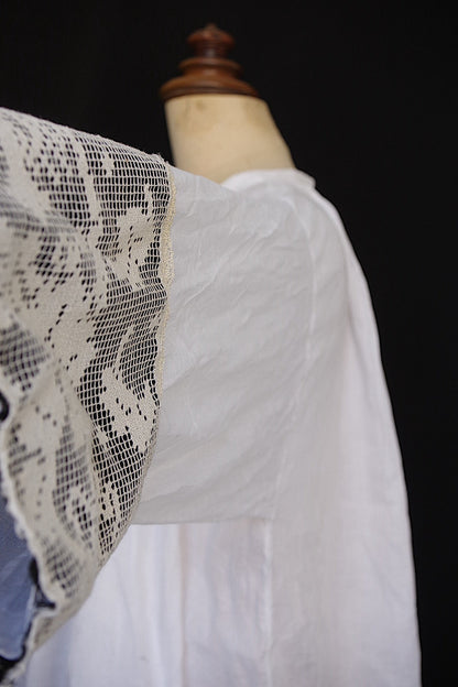 アンティーク司祭服　vêtement antique aube 3 .FR a l'epoque