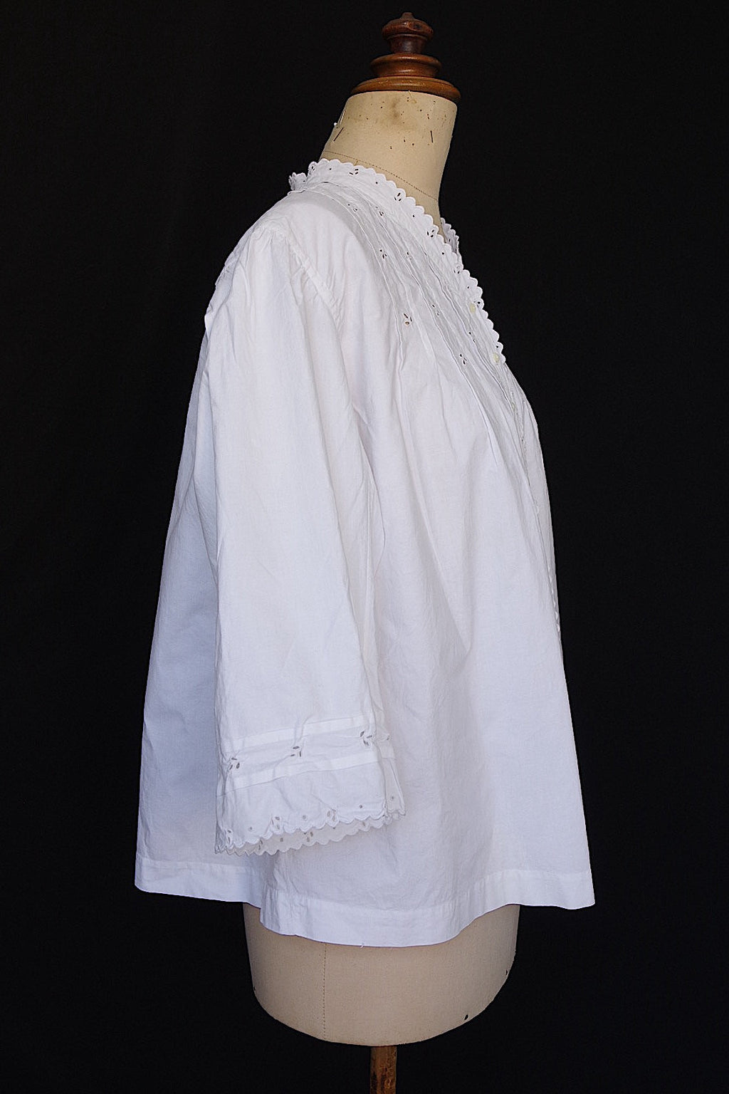 アンティークレースブラウス　vêtement antique 　blouse1 .FR a l'epoque