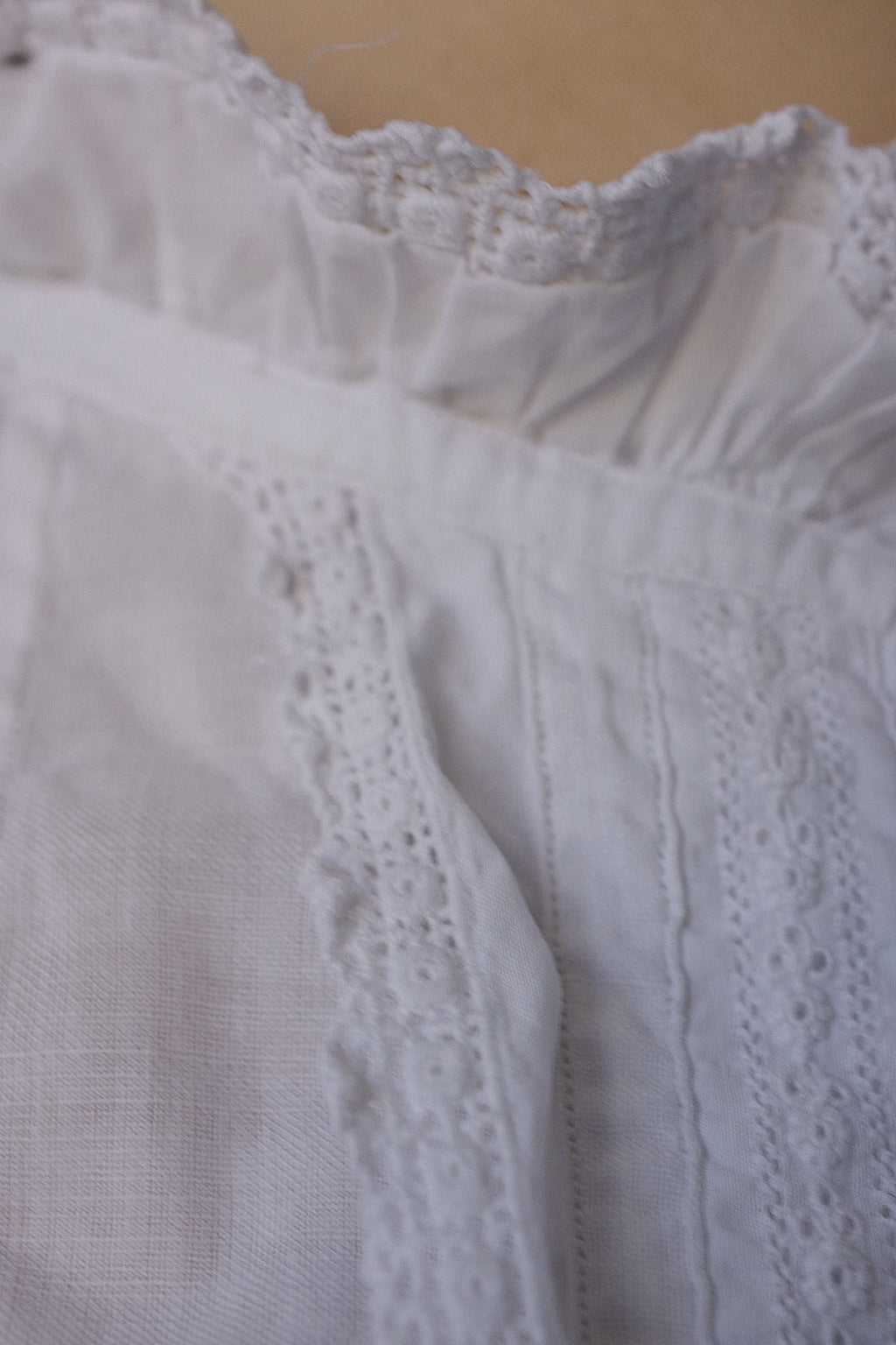 アンティークレースブラウス　vêtement antique 　blouse2 .FR a l'epoque