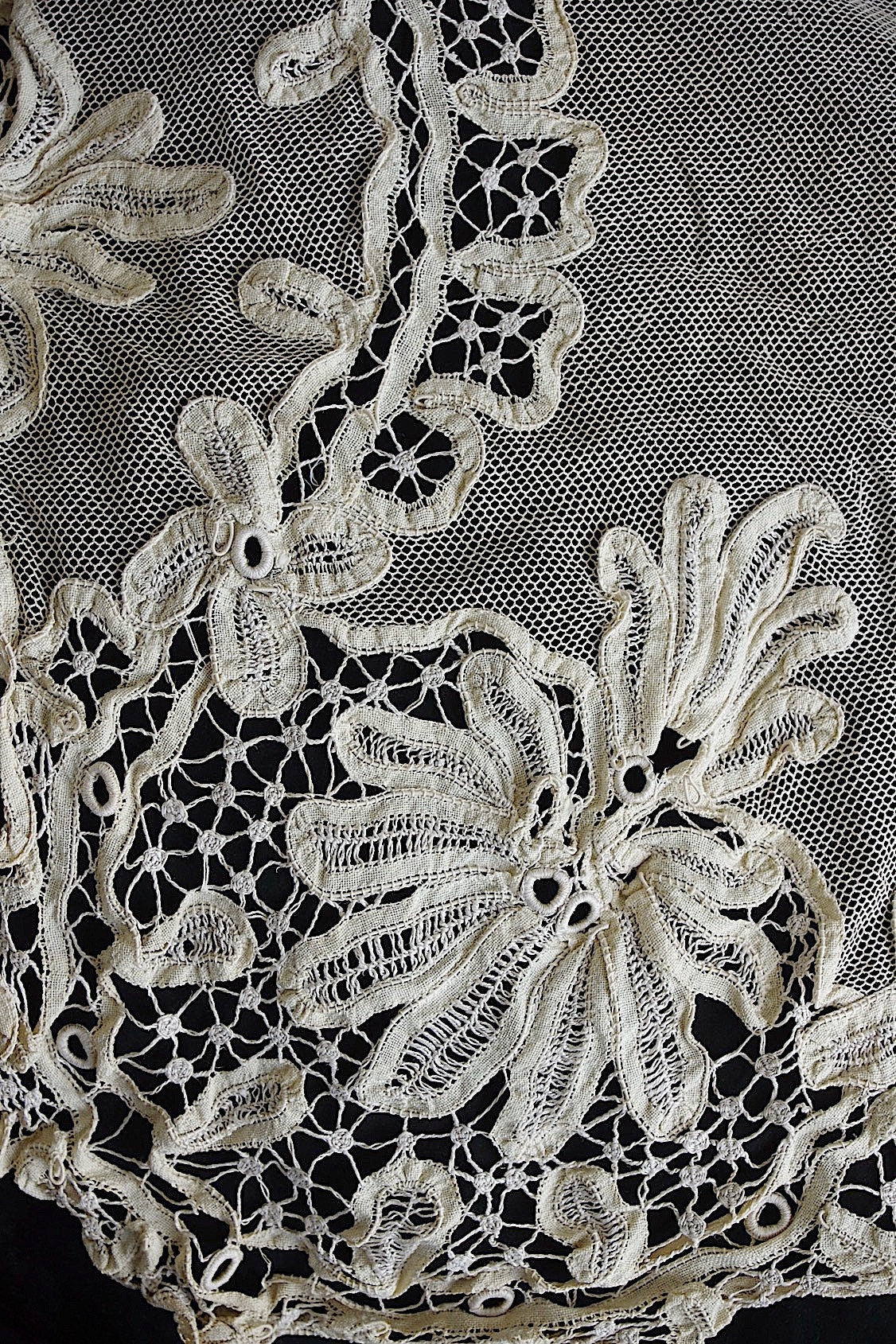 アンティークカーテン　linge de maison .FR a l'epoque