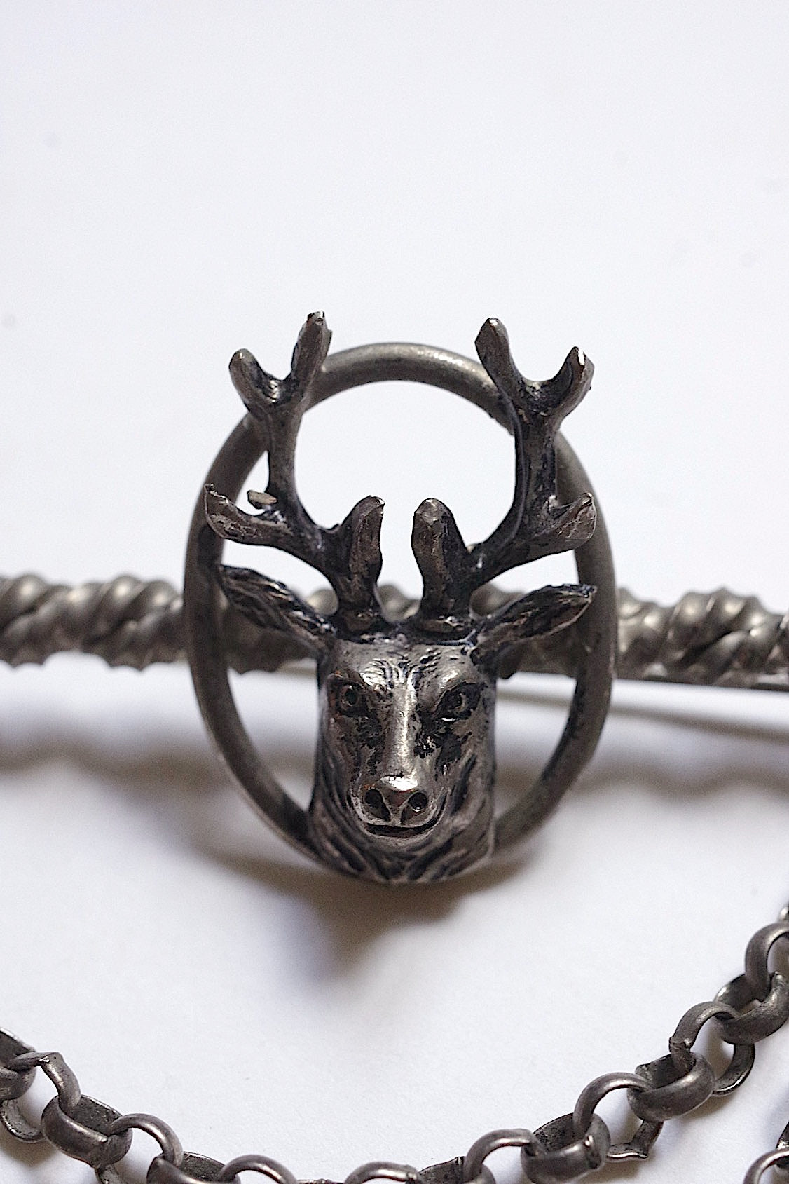 アンティークアクセサリー　antique broche ブローチ　動物 .FR a l'epoque