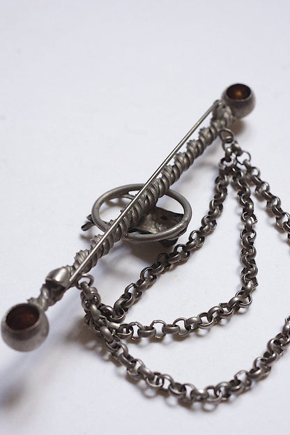 アンティークアクセサリー　antique broche ブローチ　動物 .FR a l'epoque