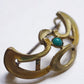 アンティークアクセサリー　antique broche ブローチ　植物 .FR a l'epoque