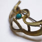 アンティークアクセサリー　antique broche ブローチ　植物 .FR a l'epoque