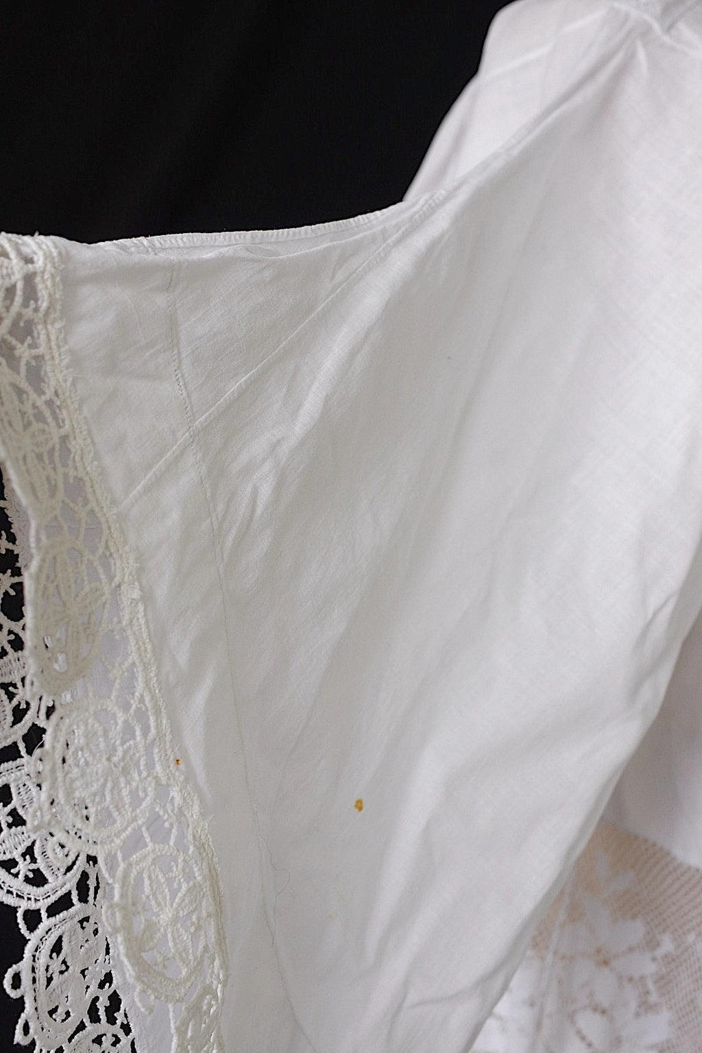 アンティークチュニック　antique vêtement  surplis .FR a l'epoque