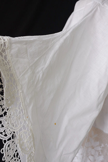 アンティークチュニック　antique vêtement  surplis .FR a l'epoque